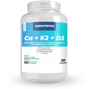Cálcio + Vitamina K2 + Vitamina D3