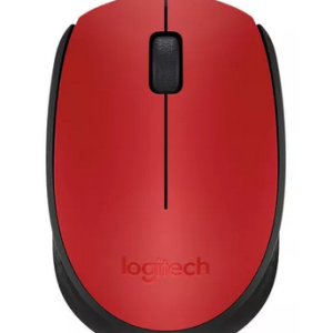 Mouse Sem Fio Logitech M170 Com Pilha Inclusa – Vermelho