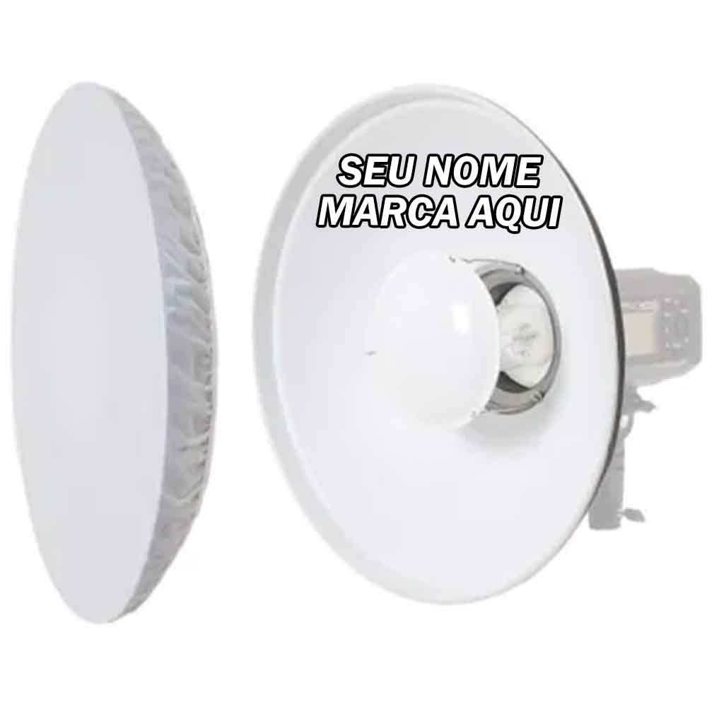 Tecido difusor Personalizado nome marca logo foto arte frase para beauty dish refletor de foto fotografia estudio flash - Image 2